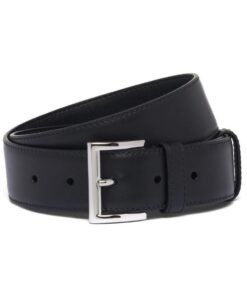 Cinture Negro Plateado 2,5 cm