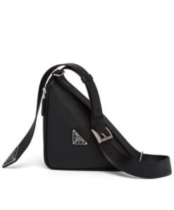 Saffiano Triangle Negro 25 cm