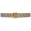 GG Marmont Blanco/Beige 4 cm