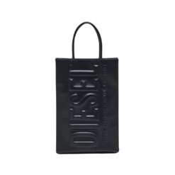 DSL 3D M X logo-embossed tote bag