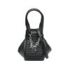 Logo-charm detail tote bag