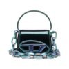 Mini 1DR appliqué-logo crossbody bag