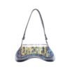 Play patent shoulder bag