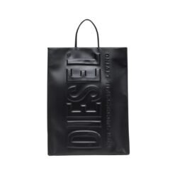 DSL 3D L X logo-embossed tote bag