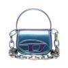 Mini 1DR appliqué-logo crossbody bag