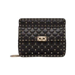 MEDIUM ROCKSTUD SPIKE IN NAPPA NERA