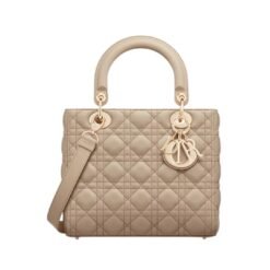 Lambskin canneté color sabbia