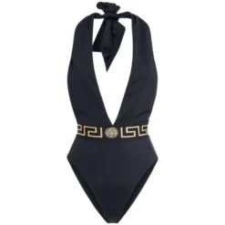 Costume intero in Lycra con Greca