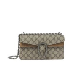 Dionysus Small Bag in Fabric and Suede