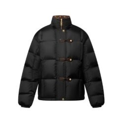 Giacca piumino Negro/Marrón