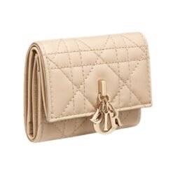 Beige Cipria in Agnello Cannage