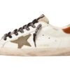Super-Star with star in olive Verde canvas