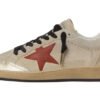 Ball Star in suede Beige con stella