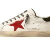 Super-Star with Rojo suede star and Verde leather
