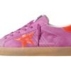 Super-Star Fucsia Con Dettagli Arancio Fluo