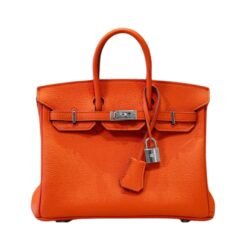 Birkin Retourne 35 Borsa Tote Togo Naranja