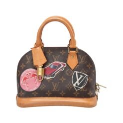 Borsa a tracolla Alma BB Monogram World Tour