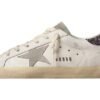 Super-Star Blanco Oscuro Gris Glitter (donna)