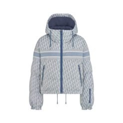 Taffetà tecnico Oblique Azul e Blanco