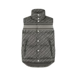 Taffetà tecnico Oblique Gris e Negro