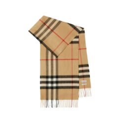 Sciarpa Check in Cashmere