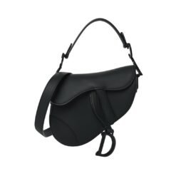 Mini Borsa A Sella Con Tracolla Nera