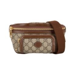 Borsa Belt Interlocking Supreme Marrón Beige