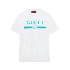 T-shirt in jersey di cotone morbido con stampa