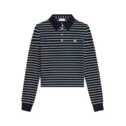 Polo Triomphe in jersey a righe