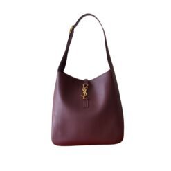 Hobo Grande In Pelle Morbida Marrón