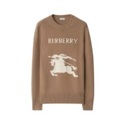 Maglione in lana e cashmere con EKD