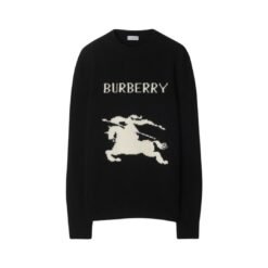 Maglione in lana e cashmere con EKD