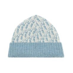 Jacquard cachemire Crudo e Azul