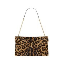 Pochette grande CASSANDRE su catena in cavallino