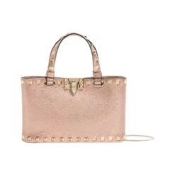 Mini Borsa Rockstud In Vitello