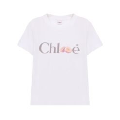 T-shirt baby fit con logo