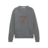 Maglione lana-cashmere con logo