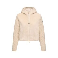 Teddy con cappuccio e zip