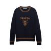 Maglia girocollo lana cashmere