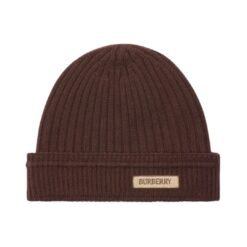 Cappellino lana con logo