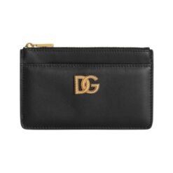 Portacarte in vitello con logo