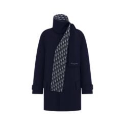 Lana e seta Azul Azul marino