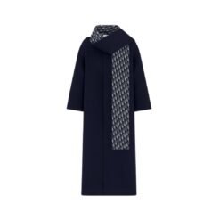 Lana e seta Azul marino