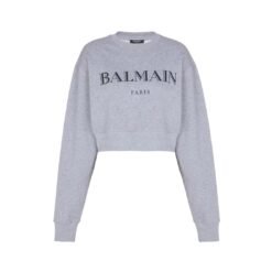 Felpa girocollo stampata