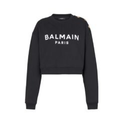 Felpa con stampa Paris